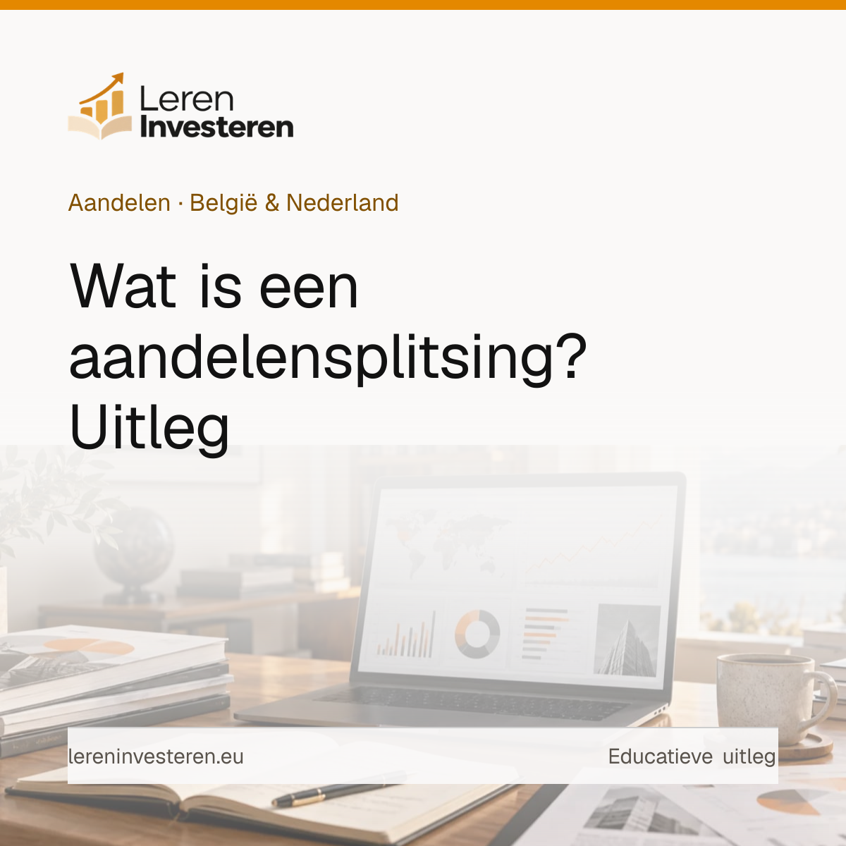 Wat is een aandelensplitsing? — educatieve illustratie voor beleggers in België en Nederland