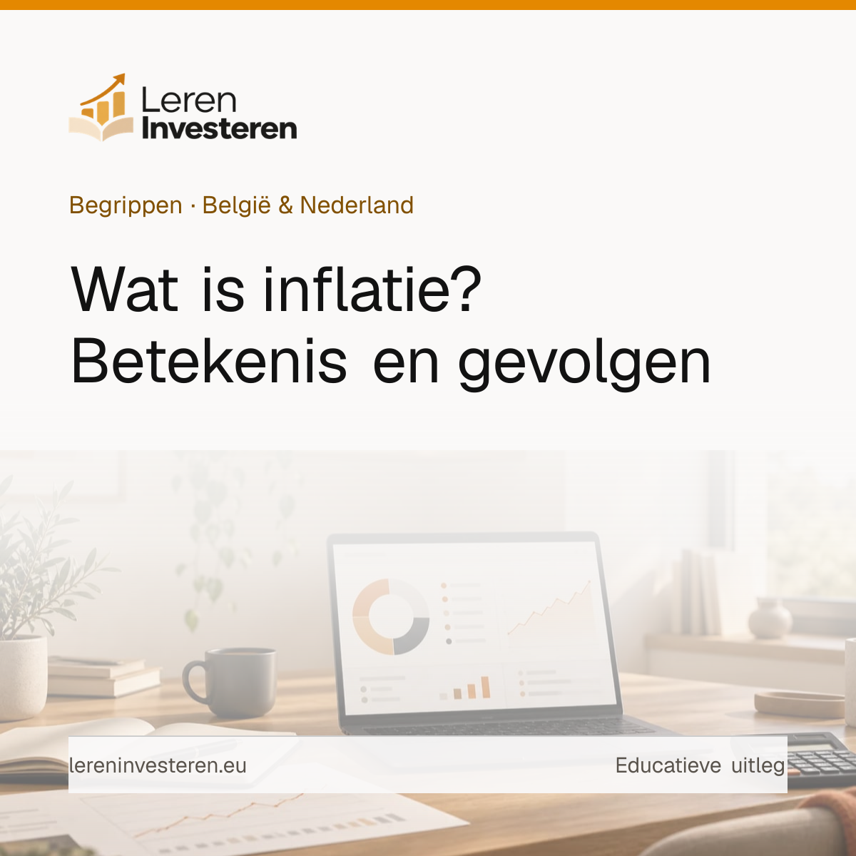 Wat is inflatie? — educatieve illustratie voor beleggers in België en Nederland