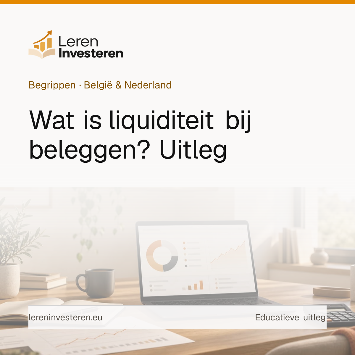 Wat is liquiditeit? — educatieve illustratie voor beleggers in België en Nederland