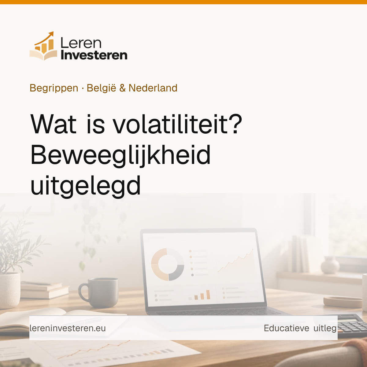 Wat is volatiliteit? — educatieve illustratie voor beleggers in België en Nederland