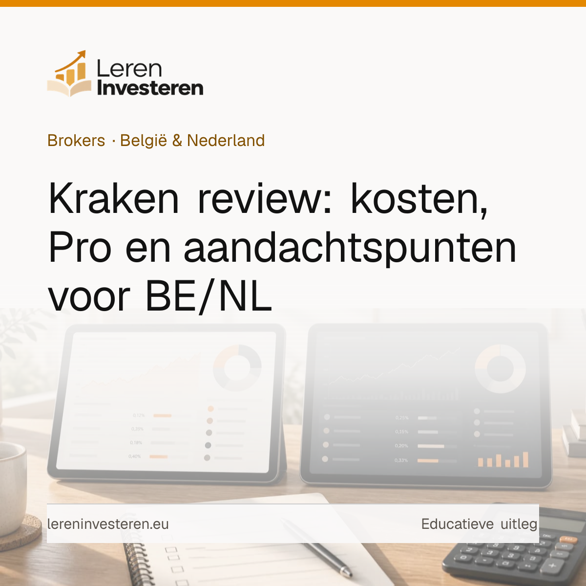 Kraken review: kosten, mogelijkheden en beperkingen — educatieve illustratie voor beleggers in België en Nederland
