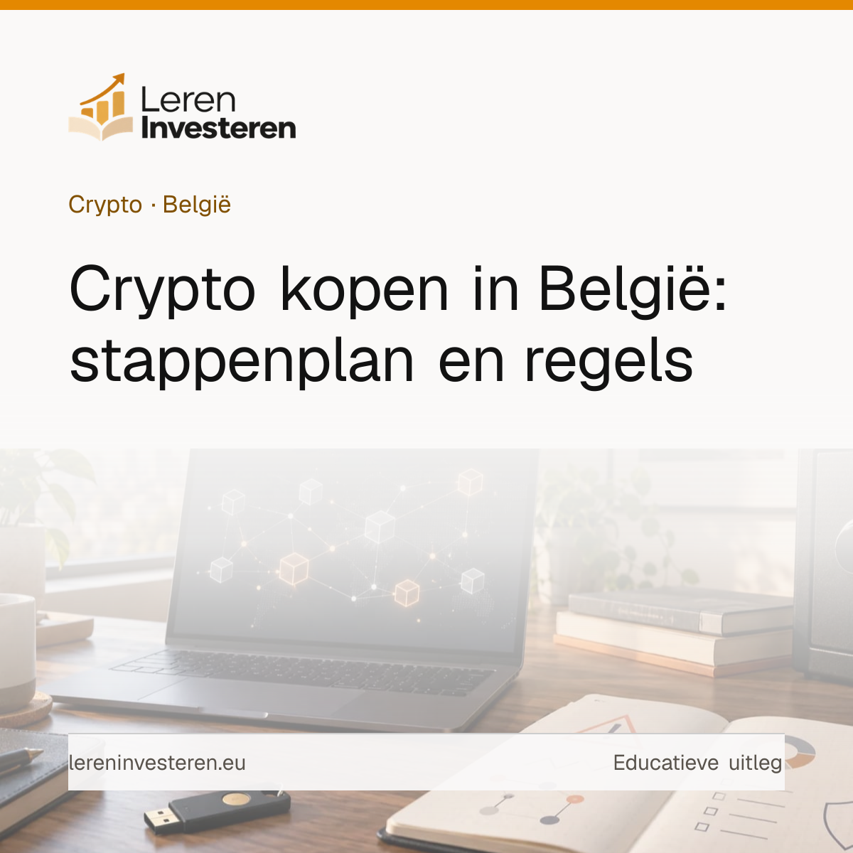 Crypto kopen in België: stappenplan en regels — educatieve illustratie voor beleggers in België