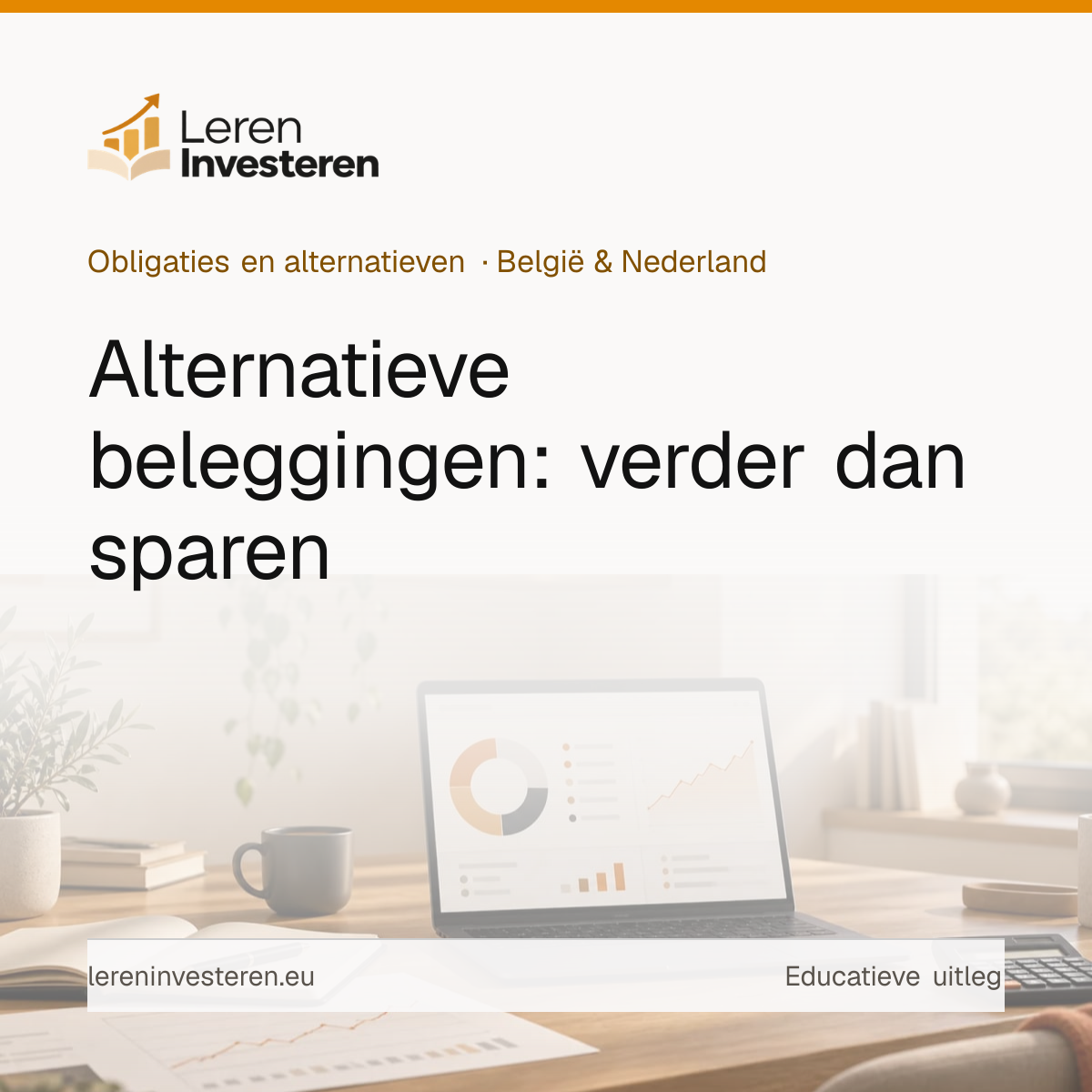 Alternatieve beleggingen: verder kijken dan sparen — educatieve illustratie voor beleggers in België en Nederland