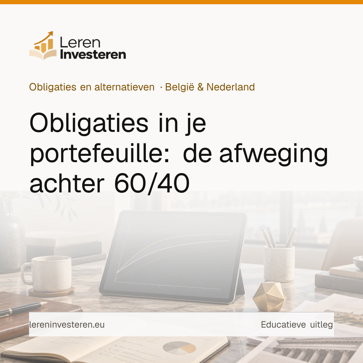 Hoeveel obligaties in je portefeuille: de juiste verhouding — educatieve illustratie voor beleggers in België en Nederland