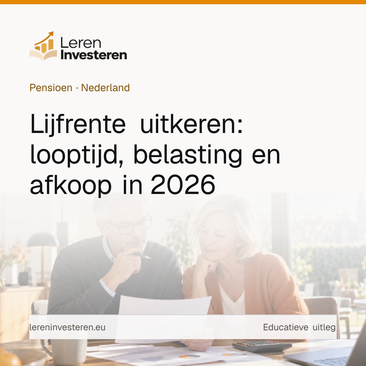 Lijfrente uitkeren: wanneer doe je het en hoeveel belasting betaal je? — educatieve illustratie voor beleggers in Nederland