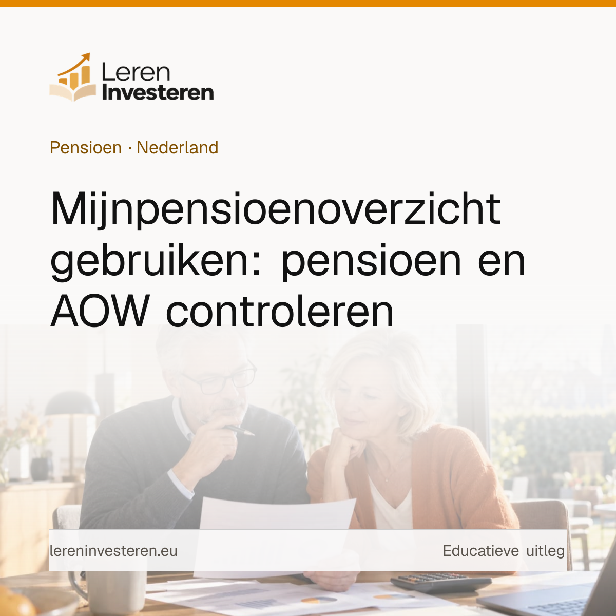 Mijnpensioenoverzicht: zo check je hoeveel pensioen je hebt opgebouwd — educatieve illustratie voor beleggers in Nederland