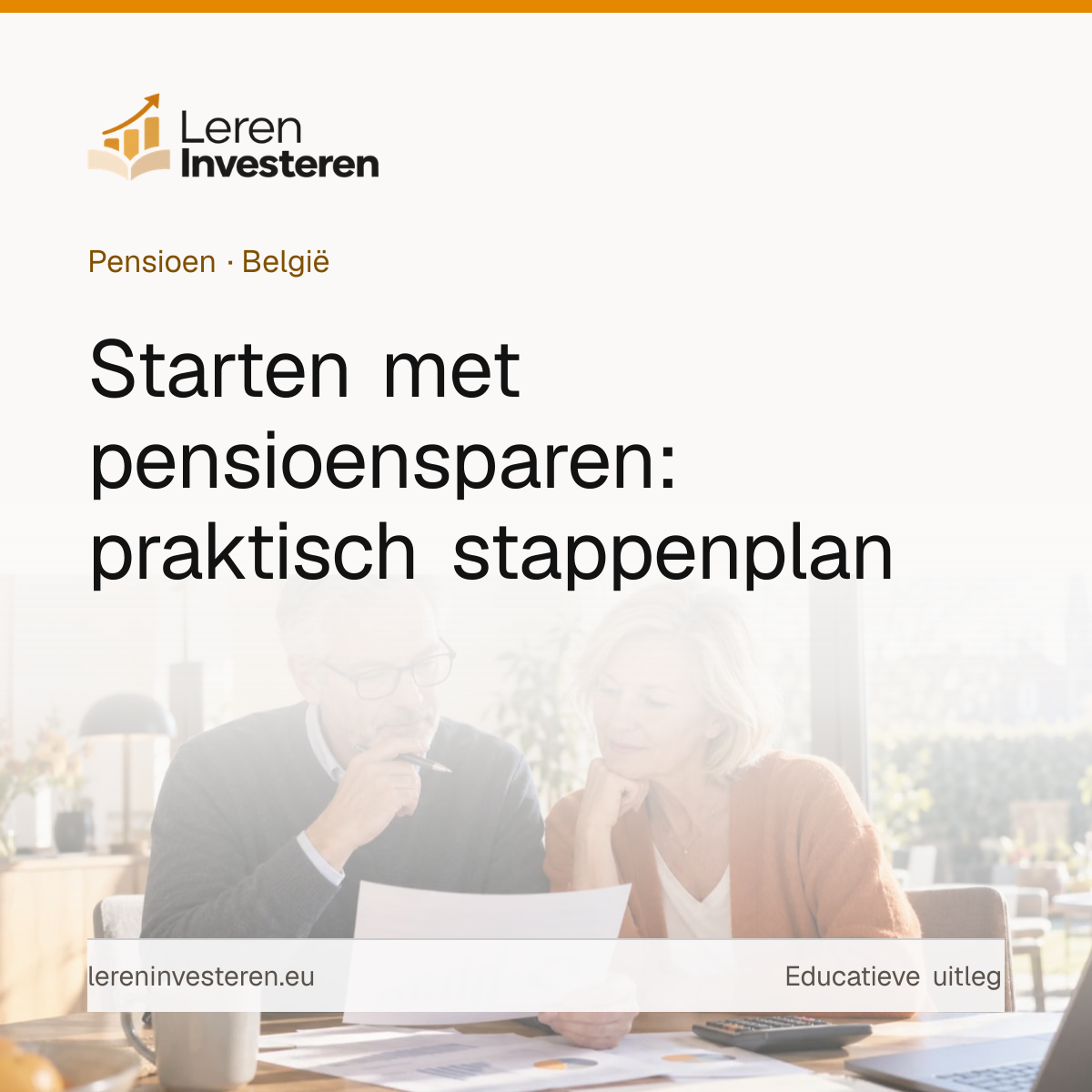 Starten met pensioensparen: vanaf welke leeftijd en hoe begin je? — educatieve illustratie voor beleggers in België